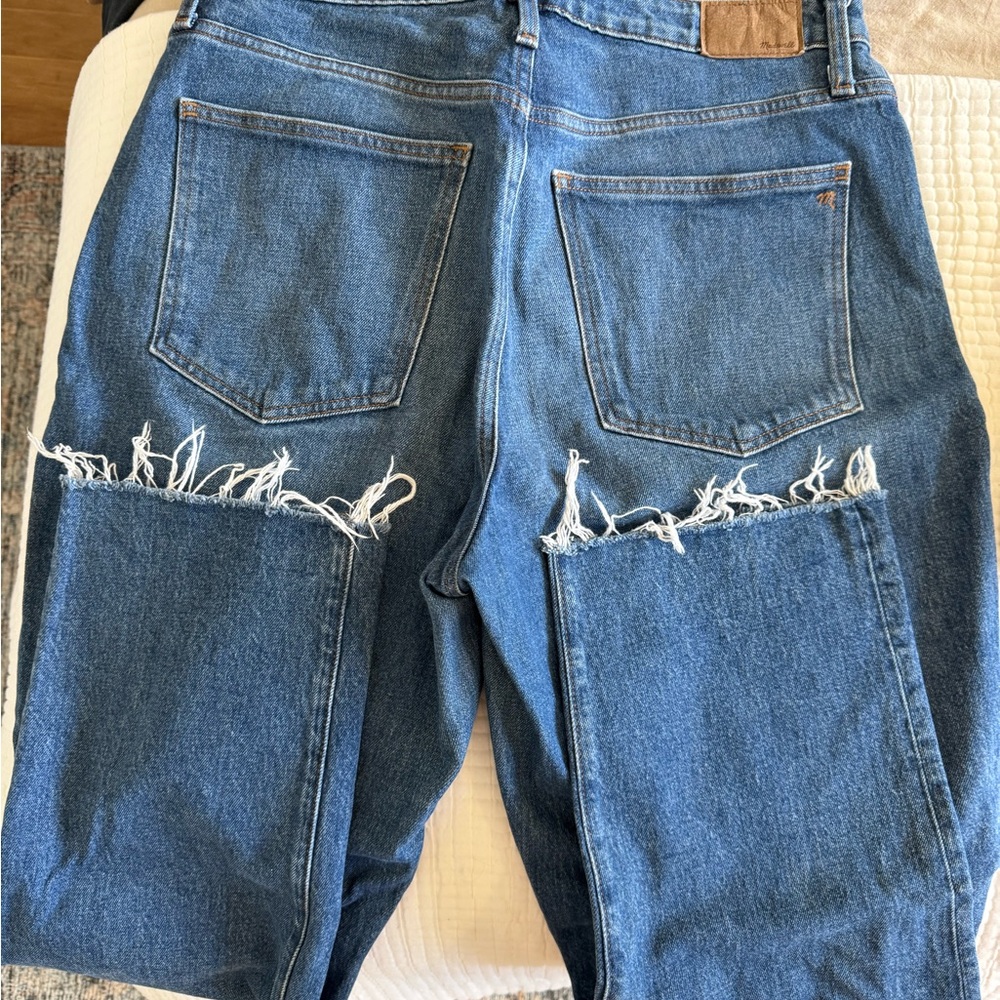 Madewell curvy perfect vintage straight jeans size 31